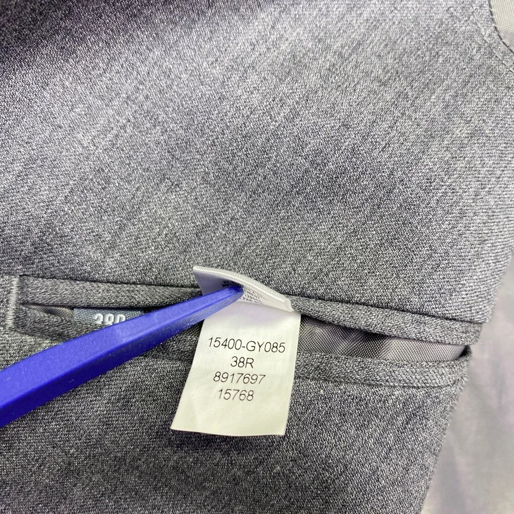 Bonobos Slim Fit Gray Wool Blend Suit Jacket Blazer 38R 15768 Preppy Career